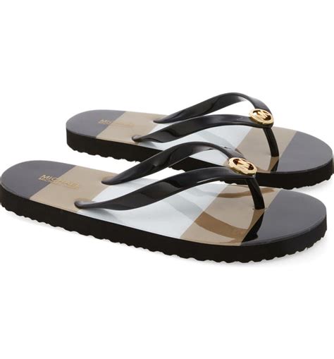 michael kors flip.flops|michael kors flip flops women's.